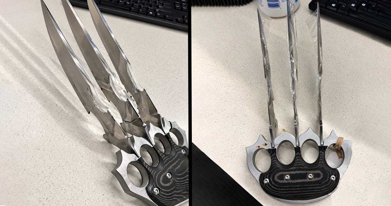 'Is this what I think it is?": TSA officers recover wolverine-like claws in airport carry-on — Caledonia Community news