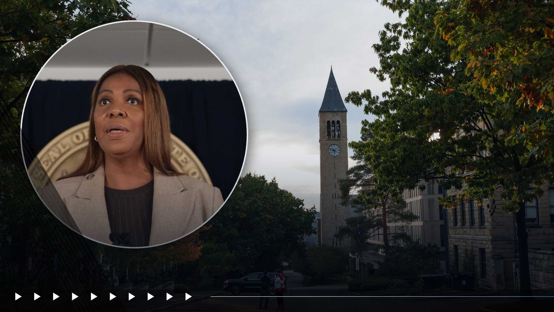 Man accused in Cornell rape lawsuit wants Letitia James removed from investigation over her posts — Caledonia Community news