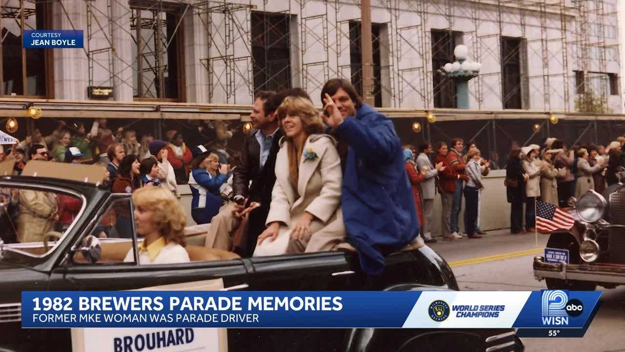 Former Milwaukee woman recalls driving Brewers players in 1982 parade — Caledonia Sports news